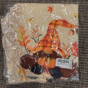 Gnome Autumn Harvest Place Mats 8 count
